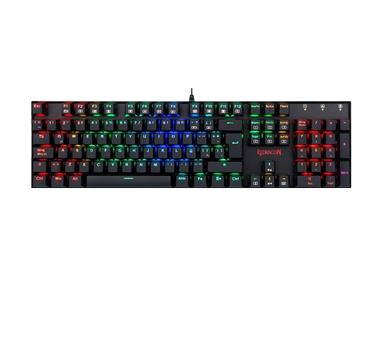 Redragon - MITRA Teclado Mecánico Gaming Switch Rojo RGB Español España Negro