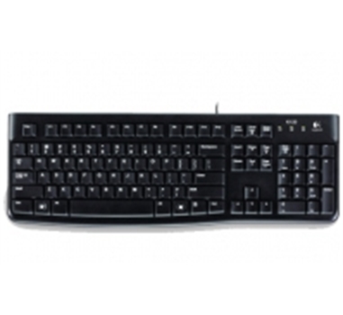 Logitech Keyboard K120 - Teclado - USB - Negro - Retail