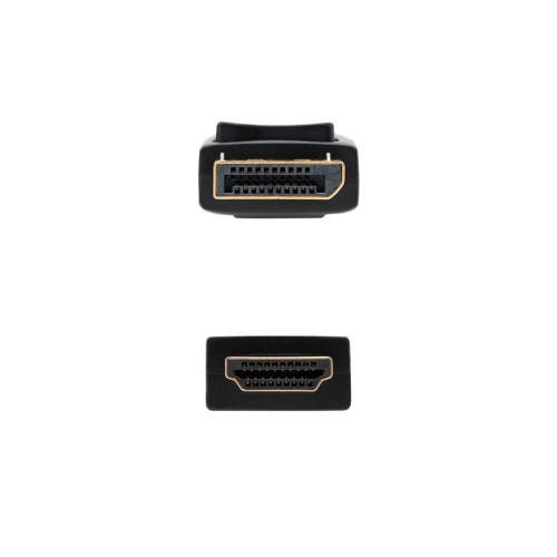 Nanocable - Cable DisplayPort/M aHDMI/M - Negro - Longitud 2.0 m