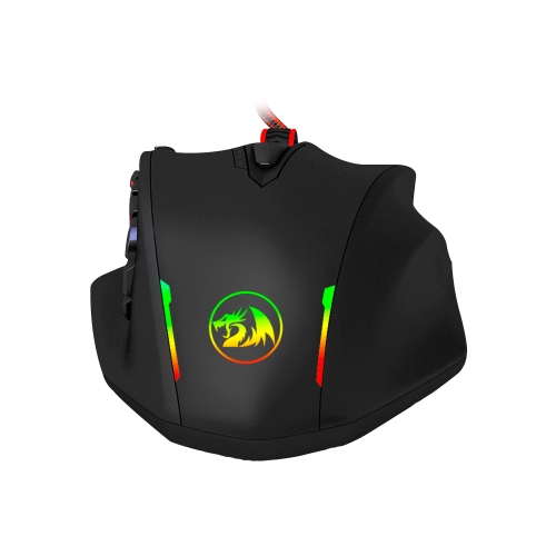 Redragon - IMPACT Ratón Gaming RGB Negro