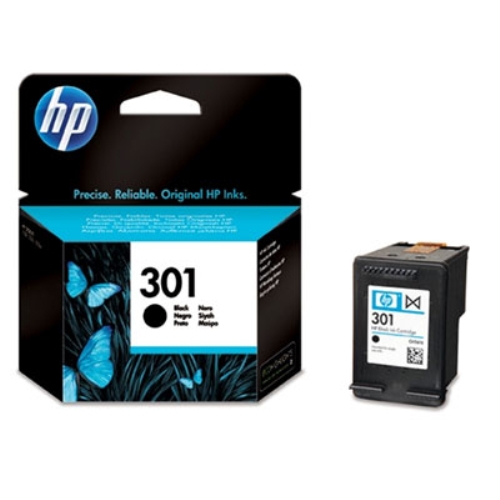 HP Cartucho de tinta original 301 negro