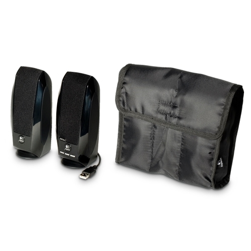 Logitech S150 Digital USB - Altavoces multimedios para PC - USB - 1.2 vatios (Total) - negro