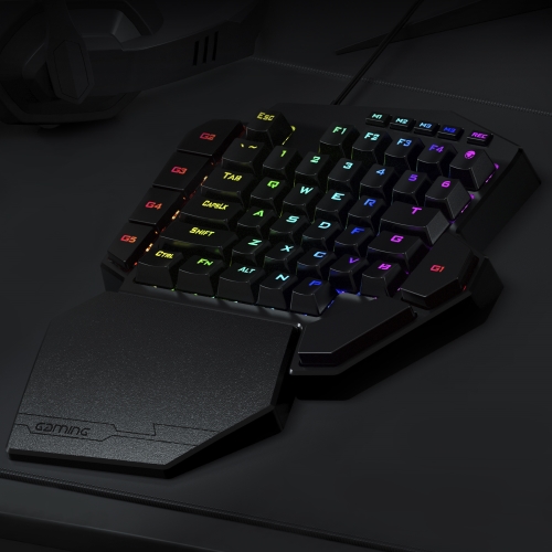 Redragon - DITI Mini Teclado Mecánico Gaming RGB Keypad Negro