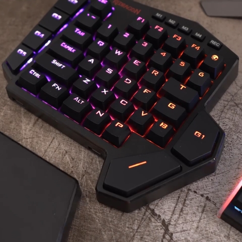 Redragon - DITI Mini Teclado Mecánico Gaming RGB Keypad Negro