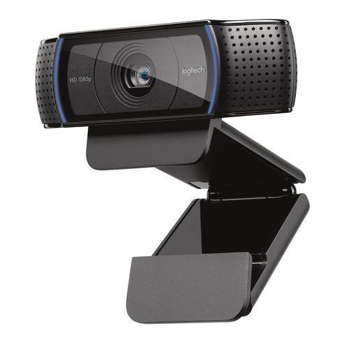 Logitech HD Pro Webcam C920 - Cámara web - color - 1920 x 1080 - audio - USB 2.0 - H.264