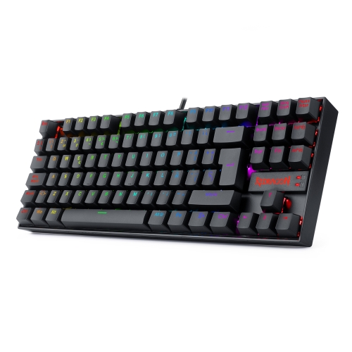 Redragon - KUMARA Teclado Mecánico Gaming Red Switch RGB Español Negro