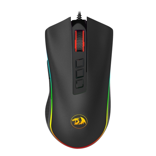 Redragon - COBRA FPS Ratón Gaming RGB Negro