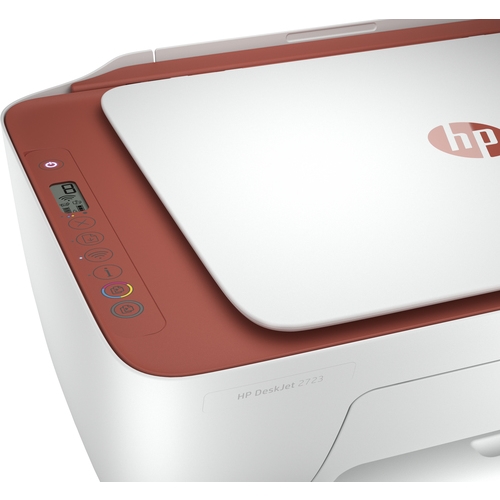 HP - Multifunción HP DeskJet 2722 - Impresora/fotocopiadora/escáner - Wifi  - 4.800 x 1.200 ppp (color) / Hasta 1.200 x 1.200 ppp (mono) - 5,5 ppm  (color) / 7,5 ppm (mono) - Blanco 117412