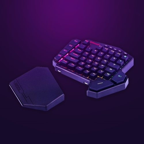Redragon - DITI Mini Teclado Mecánico Gaming RGB Keypad Negro