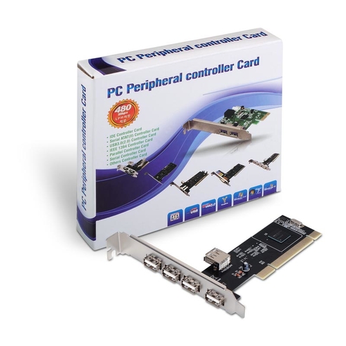 Nanocable - Tarjeta PCI USB 2.0 5 puertos