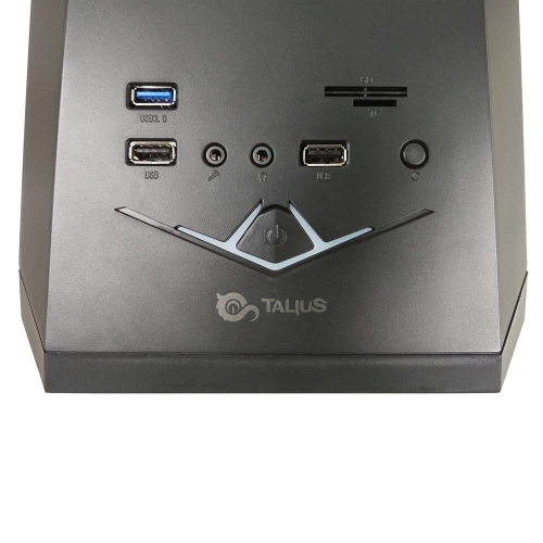 Talius - Caja ATX Xentinel - NO GRABADORA - Sin Fuente - USB 3.0+SD+Audio - 2x3,5