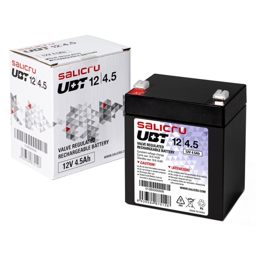 Salicru - Bateria UBT 12/4,5 para SAI - 70x90x101mm