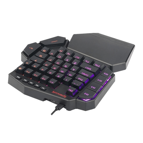 Redragon - DITI Mini Teclado Mecánico Gaming RGB Keypad Negro