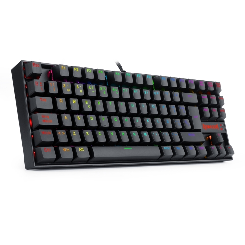 Redragon - KUMARA Teclado Mecánico Gaming Red Switch RGB Español Negro