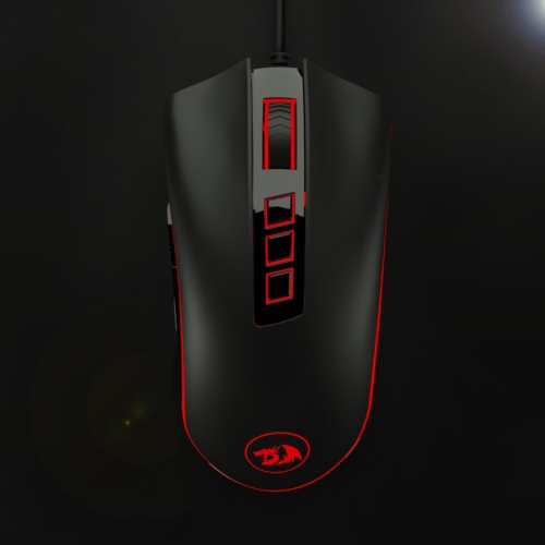 Redragon - COBRA FPS Ratón Gaming RGB Negro