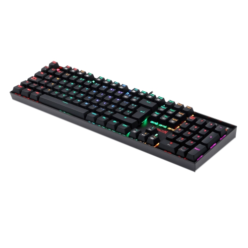 Redragon - MITRA Teclado Mecánico Gaming Switch Rojo RGB Español España Negro