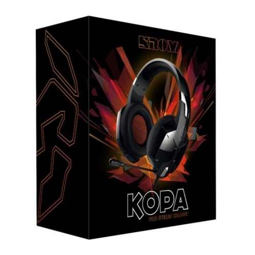 Krom - Auricular Gaming Kopa Negro