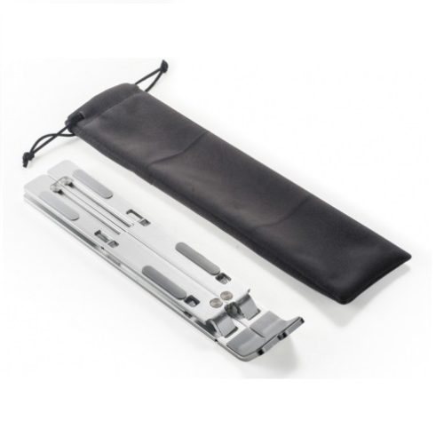 Conceptronic - Base de refrigeracion ergonomica de alumnio plegable para portatiles