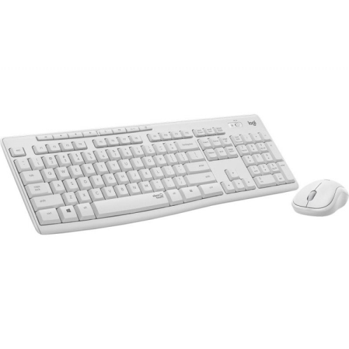 Logitech - Combo teclado y Ratón Inalámcrico Silent Touch MK295 - Blanco