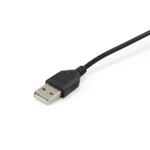 HEADSET CONCEPTRONIC CHATSTAR2U2B  USB MICROFONO FLEXIBLE CONTROL DE VOLUMEN  COLOR NEGRO / BLANCO  CCHATSTARU2B