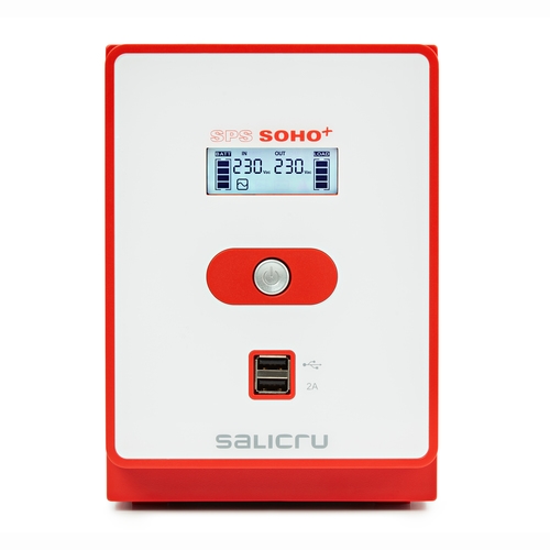 Salicru - SAI SPS SOHO+ 2200VA/1200W In-Line - 2xUSB - LCD - NUEVA REVISIÓN
