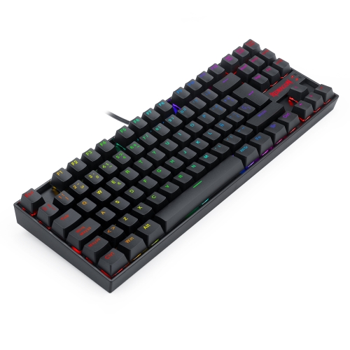 Redragon - KUMARA Teclado Mecánico Gaming Red Switch RGB Español Negro