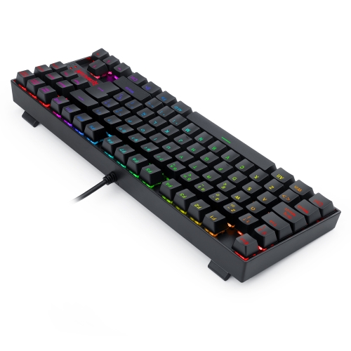 Redragon - KUMARA Teclado Mecánico Gaming Red Switch RGB Español Negro