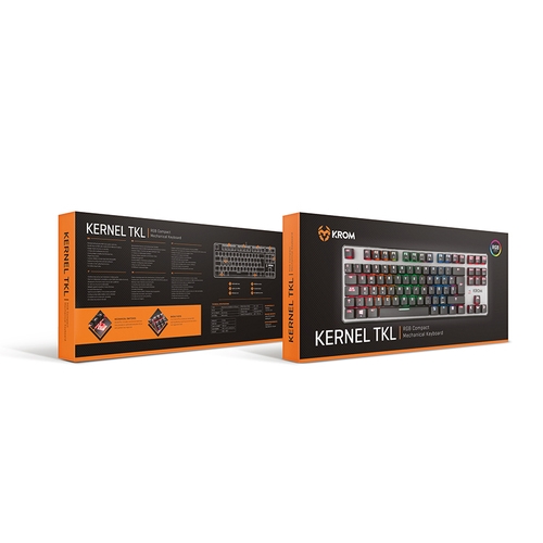 Krom - Teclado mecánico RGB Krom KERNEL TKL (ten-key-les)