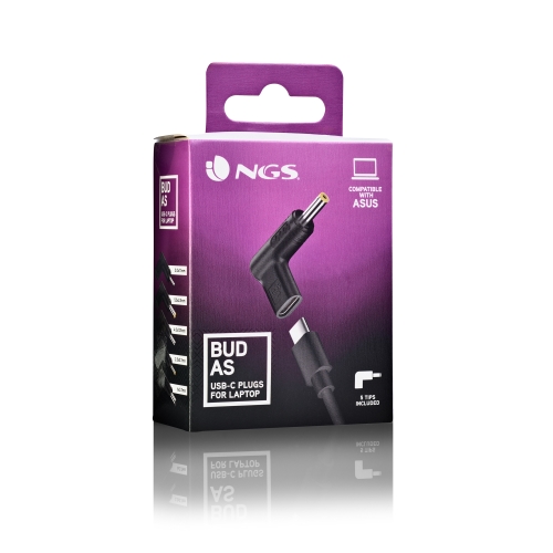 NGS Pack de 5 Clavijas USB-C Especificas para Portatiles Asus