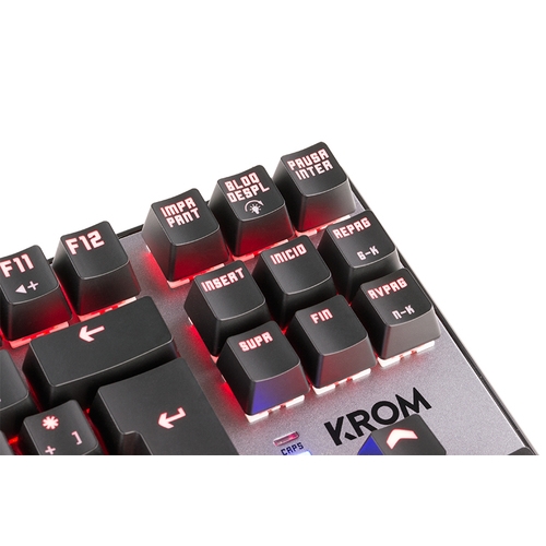 Krom - Teclado mecánico RGB Krom KERNEL TKL (ten-key-les)